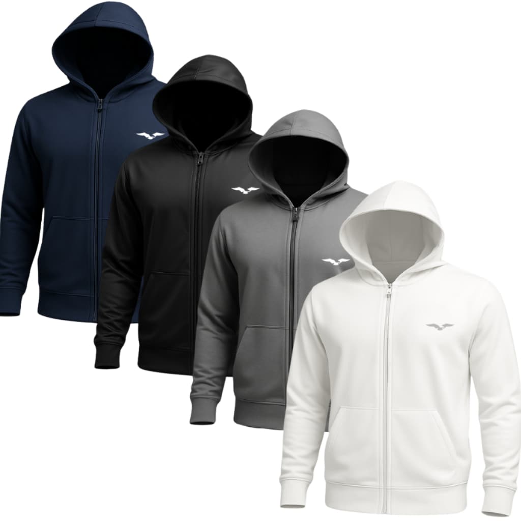 Jaqueta Jogger Masculina com Capuz e Refletivo