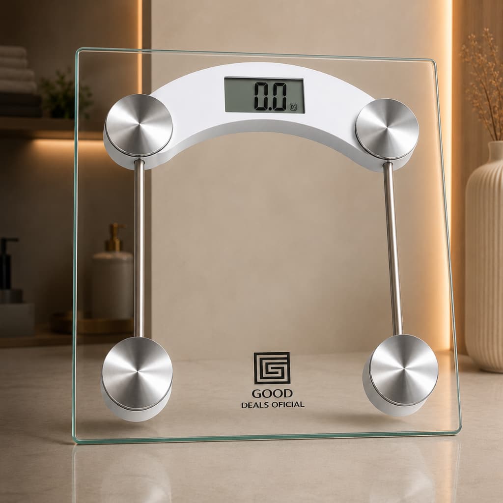 Balança Digital Corporal de Vidro até 180kg
