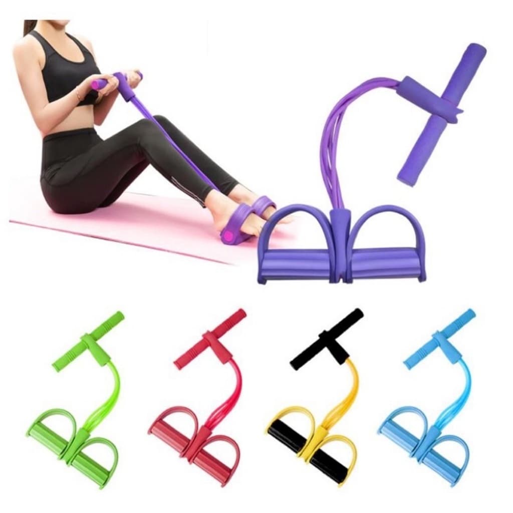 Elástico Extensor de Exercícios Multifunção – Treino em Casa