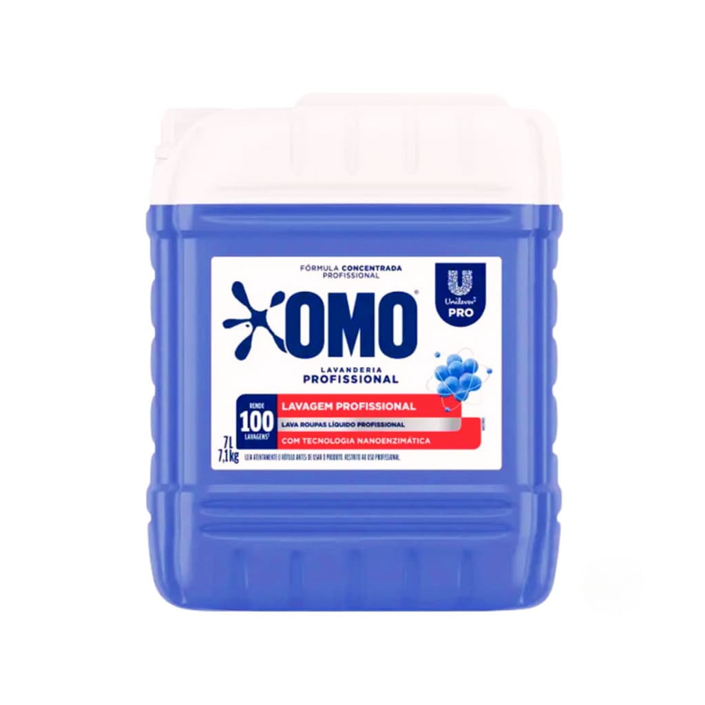 Sabão Líquido Omo Lavanderia Pro 7L