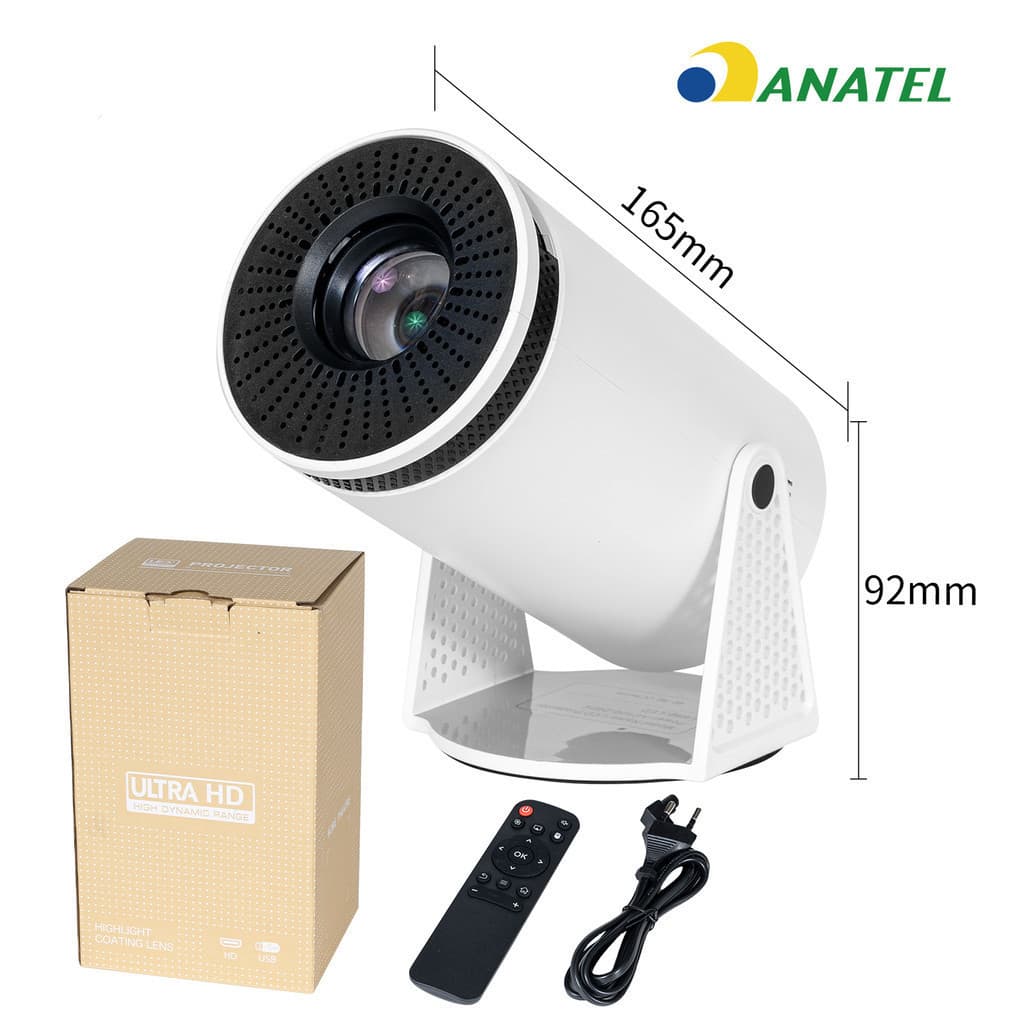 Projetor Portátil HY300 Magcubic – Wi-Fi, Bluetooth, até 150"